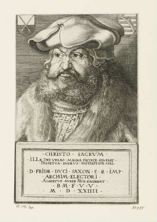 Bildnis Friedrich der Weise, Kurfürst von Sachsen