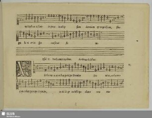 V. Silva, Andreas de: Verba mea auribus percibe Domine