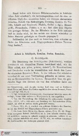 § 2: Arbeit in Schildpatt, Korallen, Perlen, Bernstein