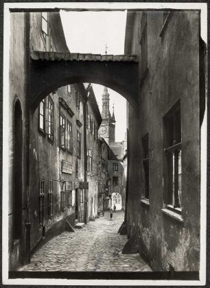 Olmütz (Olomouc/Tschechische Republik). Schulgasse (Školní Ulice)