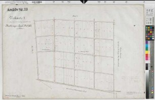 Mettingen (Mettingen), Recke (Recke), Zusammenlegung Mettingen-Espel, Urkarte II Mettingen Flur 1,1