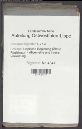 Schuhmacher des Amts und Fleckens Varenholz