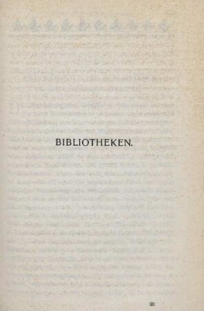 Bibliotheken