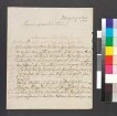 Brief von Recke, Charlotte Elisabeth Konstantia von der an Goethe, Johann Wolfgang von