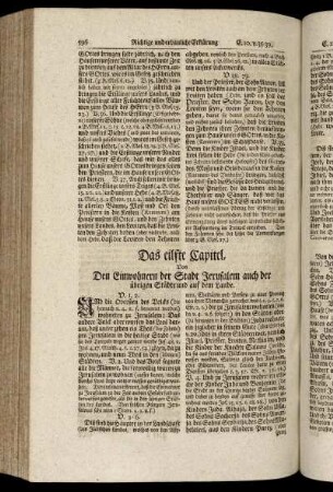 Das eilfte Capitel