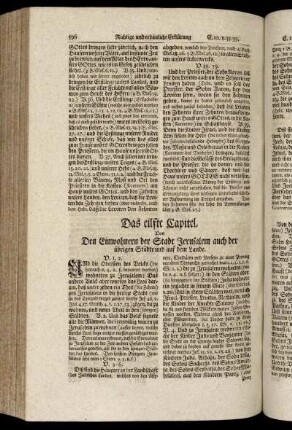 Das eilfte Capitel