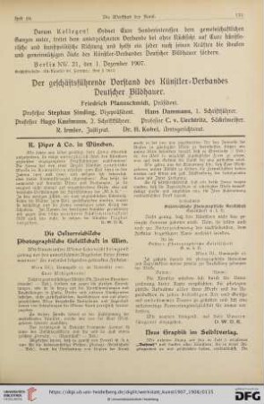 Neue Graphik im Selbstverlag