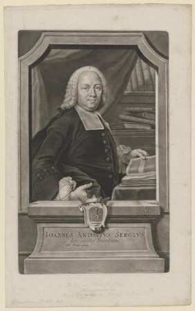 Bildnis des Ioannes Antonivs Sergivs