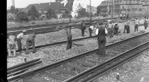 Bad Cannstatt Gleisbauarbeiten