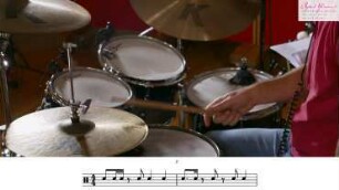 Workout Package Drums, Rock-Pop Grooves - basic, Videotutorial 1/15