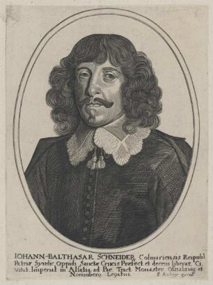 Bildnis des Iohann-Balthasar Schneider