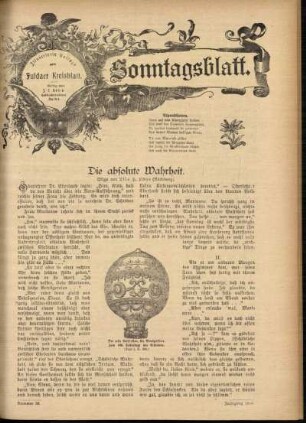 Ausgabe vom Sonntag, den 26. Juni 1910.