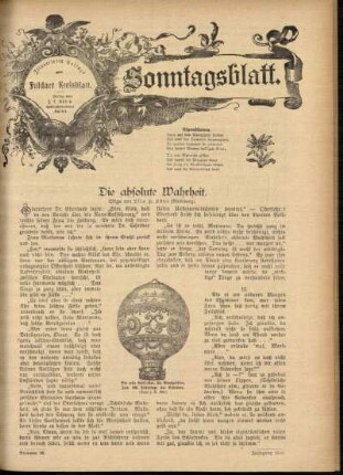 Ausgabe vom Sonntag, den 26. Juni 1910.