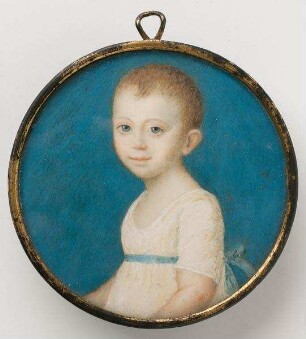 Luise (Louise) Herzogin von Gotha-Altenburg im fünften Lebensjahr, spätere Gemahlin von Herzog Ernst I. von Sachsen-Coburg und Gotha