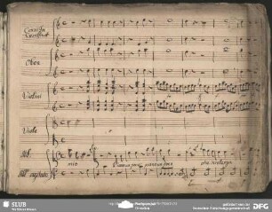 Aria: "Piano un poco" in C-Dur