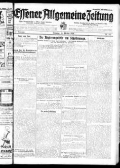 Essener allgemeine Zeitung. 1918-1943