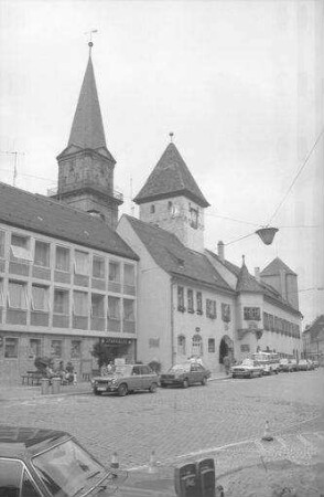 Marktredwitz: Hauptstraße mit Rathaus