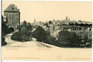Luxemburg. Porte de Treves