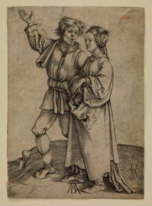 Der junge Bauer und seine Frau