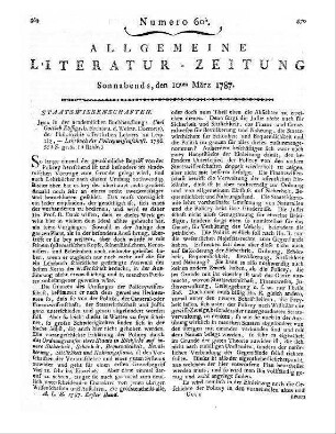 Rétif de LaBretonne, N.-E.: Die Zeitgenossinnen. Bd. 10. Aus dem Französischen. Vom Verfasser des neuen Abeillard [i.e. N.-E. Rétif de LaBretonne]. Berlin: Voß 1785