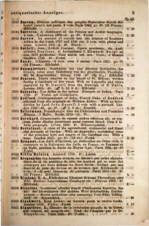 Joseph Baer's antiquarischer Anzeiger. 80. 1861