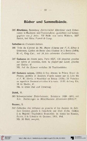 Bücher und Sammelbände (Nr. 305-330)