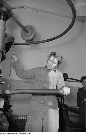 Porträt der Arbeiterin Marianne Teichmann