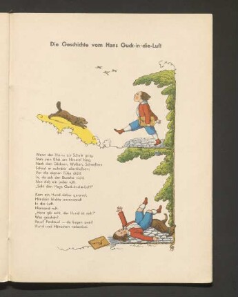 Die Geschichte vom Hans Guck-in-die-Luft