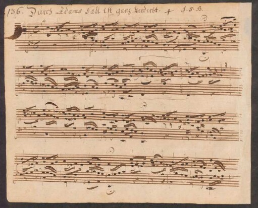 Durch Adams Fall ist ganz verderbt; org; 9t; BWV 637