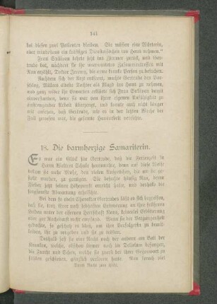 18. Die barmherzige Samariterin.