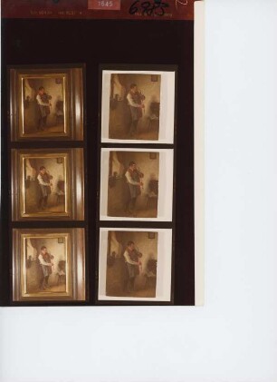 Philipp Holzmann AG - Gemälde - Pfeifenraucher, 1983