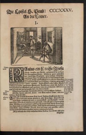 Die Epistel S. Pauli: An die Römer.
