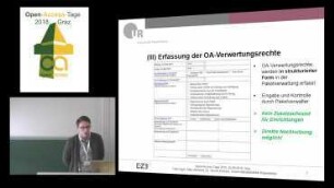 Zweitveröffentlichungsrechte auf einen Blick: Schaffung einer zentralen Datenquelle für OA-Rechte in der Elektronischen Zeitschriftenbibliothek (EZB)