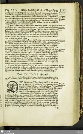 Das CCCXXI. Capitel