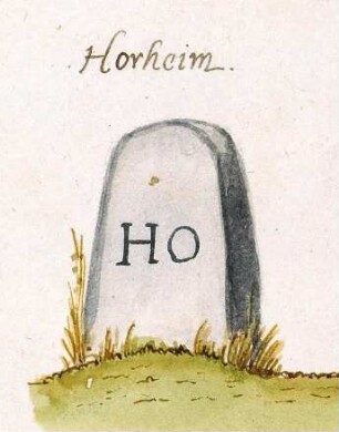 Horrheim, Vaihingen an der Enz LB (Stromberger Forst, Marksteinzeichen I)