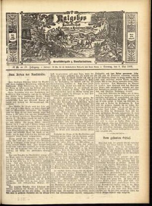 Ausgabe vom Sonntag, den 09. Mai 1909.