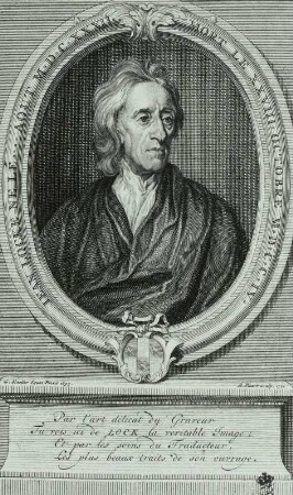 Bildnis des Philosophen John Locke