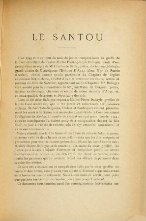 Bulletin de la Société de Borda. 20, 20. 1895