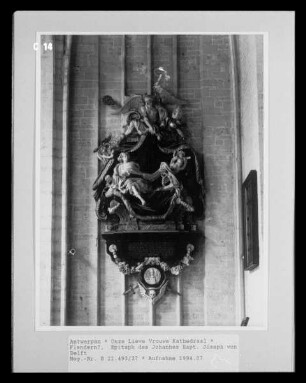 Epitaph des Johannes Bapt. Joseph von Delft