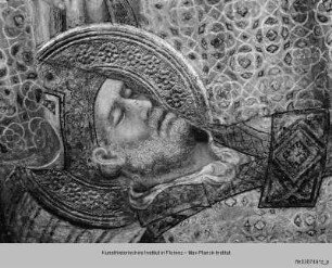 Kapellenausmalung : Martinsszenen : Tod des Heiligen