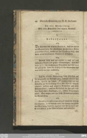 Zweyte Abtheilung. Von den Schriften des neuen Bundes.