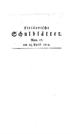 Eine mikrilogische Anmerkung über die deutschen Infinitiv-Endungen: iren und ieren : [34.]