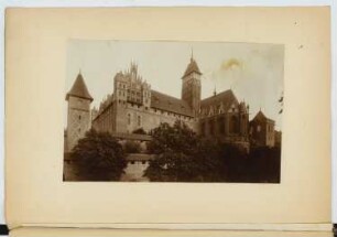 Marienburg: Ansicht (aus: Skizzen- und Fotoalbum 20)