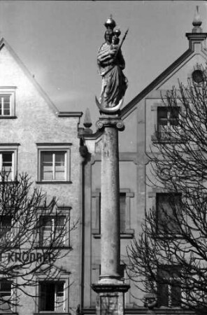 Weilheim: Mariensäule