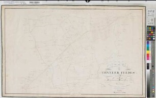 Darup (Nottuln), Teilung des Höveler Feldes, Brouillonkarte Bl.1