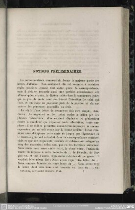 Notions préliminaires