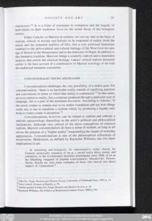 Conventionalist Theory And Realism