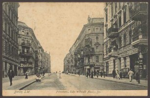 Ansichtskarte Gebäudefassaden, Friesenstraße