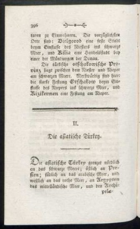 II. Die asiatische Türkey.