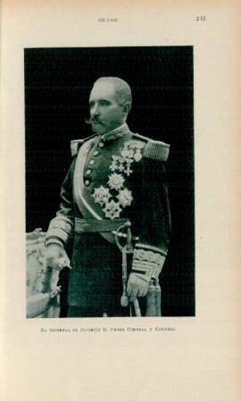 El General de División D. Pedro Cornell y Cornell